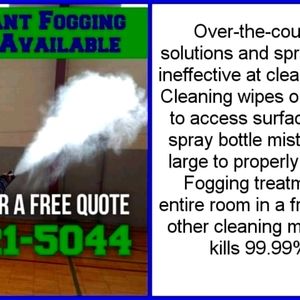 Fogging disinfectant